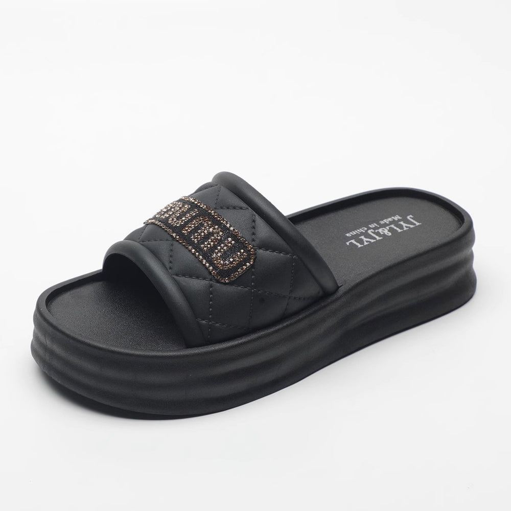Thick sole sandals and slippers for women summeroutwear2025new arrivalnon-slipfashionpopular indoor home platform sandals