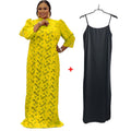 supply robe african long skirt women's fancy party lacedress big sale