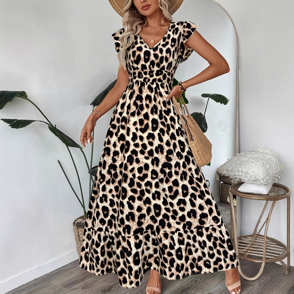 new  cross-border platform new arrival: slim-fit, loose-fitting short-sleeve shirt dress - flattering and figure-hugging