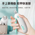 Cat pet nail clippers, cat special scissors, dog small dog nail clippers, anti-splash pet gravity push shears