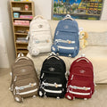 Minimalist mori-style large capacity lightweight ins-style fashionable versatile backpack for middle school, high school, and college students - perfect for travel