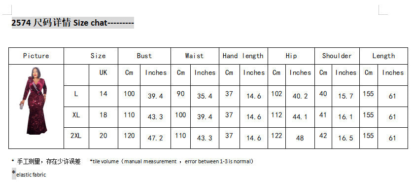 sourcing: luxury african fashion slim-fit korean velvet sequin evening gown dress