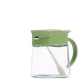 Glass spice jar set - kitchen home cooking seasoning container set - spice shaker, salt shaker, oil dispenser