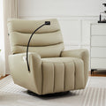 Single lazy electric sofa living room genuine leather functional sofa small apartment piano key space first class sofa cabin