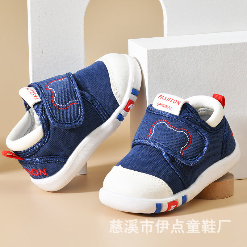 Toddler shoes for boys, spring and autumn, 0-1-2 years old, soft sole breathable infant and toddler shoes for girls