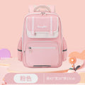 Kids' backpack - ultra-lightweight, pressure-reducing, spine-supporting, lightweight backpack for grades 1-6, korean style, boys and girls, anti-hunchback design