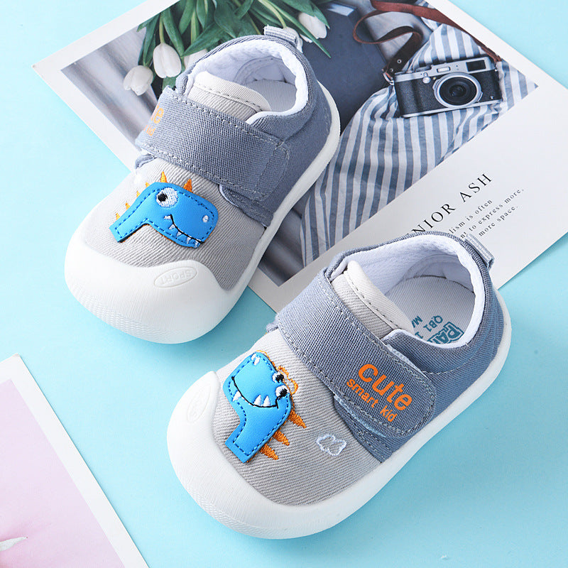 autumn collection: new fall toddler shoes for baby girls (0-1-3 years) - fabric spring/autumn first walker shoes for baby boys