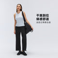 Spring/summer new arrival: women's casual drawstring ankle pants - quick-dry, breathable, activewear cropped trousers (style d26043)