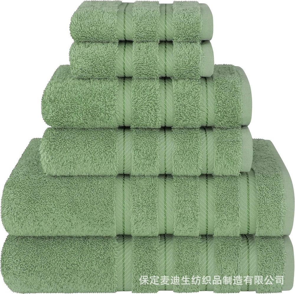6pcs purple towel set 1 bath towels 1 hand towels 1 towel suit