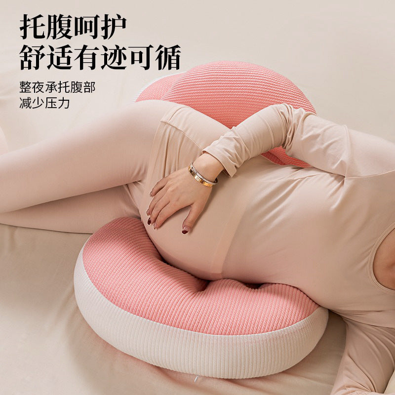 Pregnancy pillow - u-shaped side sleeper pillow for back support, belly support, and comfortable sleep. the ultimate pregnancy pillow for side sleepers - designed for pregnancy and postpartum support