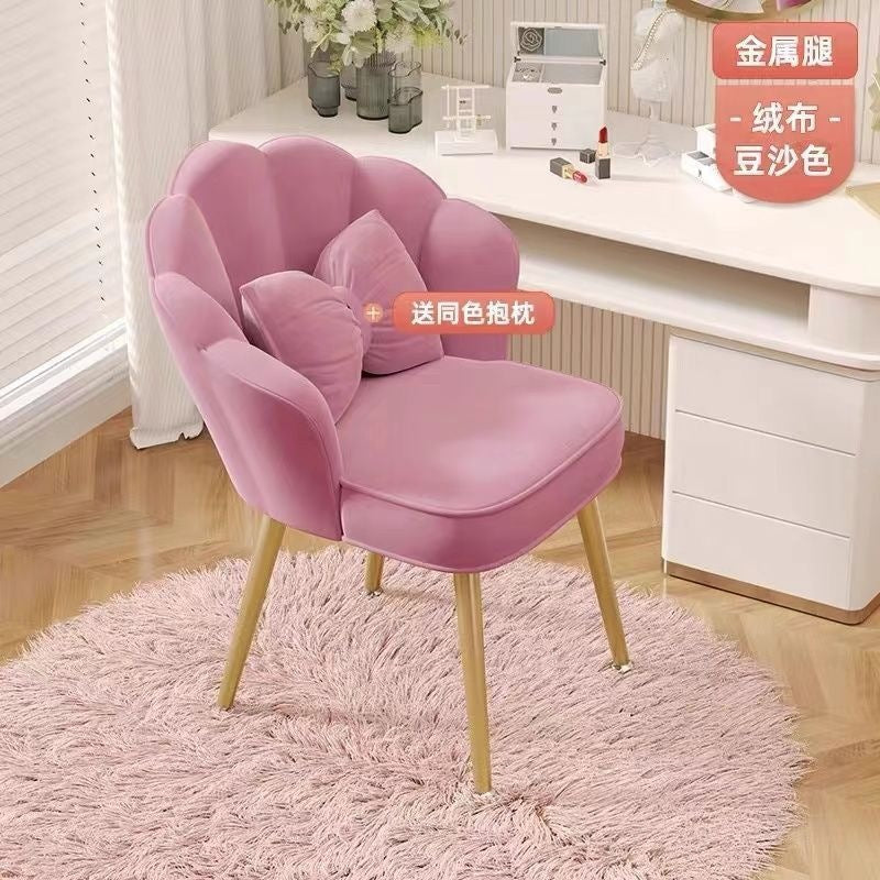 Bubble chair: minimalist, luxe design for home use - makeup vanity, manicure chair, comfortable petal shape