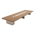 Saint li conference table long table casual modern large conference room table and chair combination rectangular conference negotiation long table