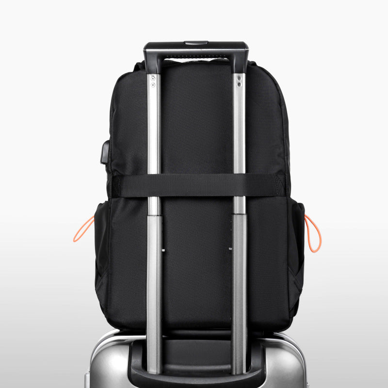 Cross-border new fashion student schoolbag casual backpack unisex computer backpack wholesale delivery