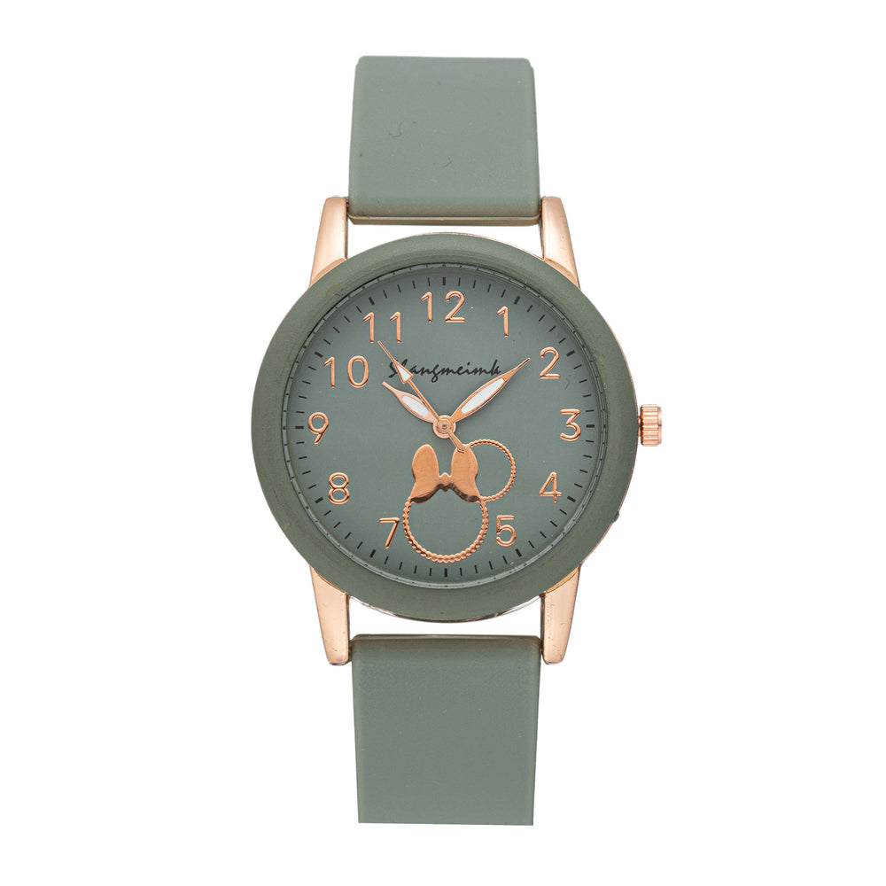 New arrival: cross-border kids' rabbit-themed silicone quartz watch - fresh, minimalist, and stylish. wholesale direct from the manufacturer