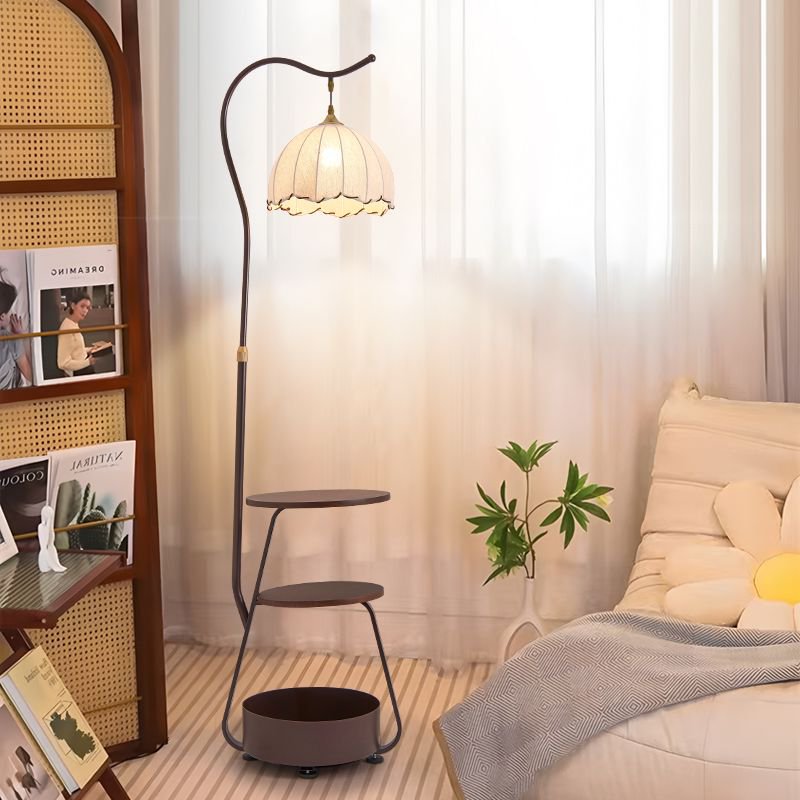 Used new arrival storage function floor lamp all-in-one grapefruit lamp living room sofa beside atmosphere coffee table fishing lamp