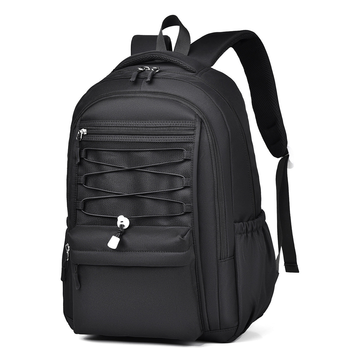 Cross-border new fashion and leisure student schoolbag large capacity trend versatile backpack lightweight simple travel backpack