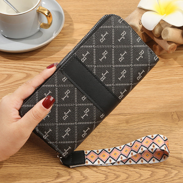 Directly from the manufacturer, women's wallet, long Korean version handbag, high value card bag, mobile phone bag, change bag, women's wallet.