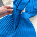 Sanya seaside vacation outfit sexy backless vest cut outhalterdress women's pleated longpleated skirt