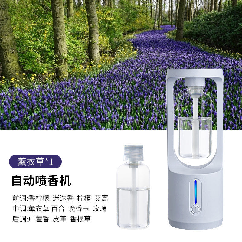 New automatic scent diffuser for home, hotel, humidifier, bedroom, bathroom - smart aroma diffuser, mist diffuser, cross-border e-commerce