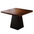 Second-hand style solid wood dining table square table round table tea table ash embossed small apartment normcore design dining table coffee table