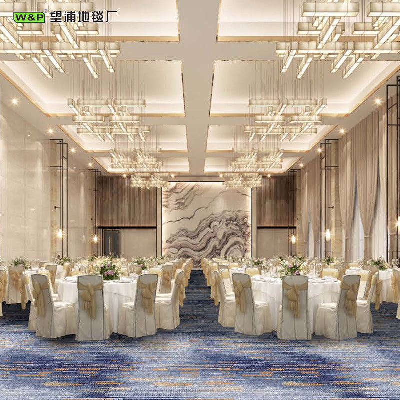 hotel carpet nylon fireproof anti-fouling restaurant restaurant large area paving thickened corridor aisle splicing commercial
