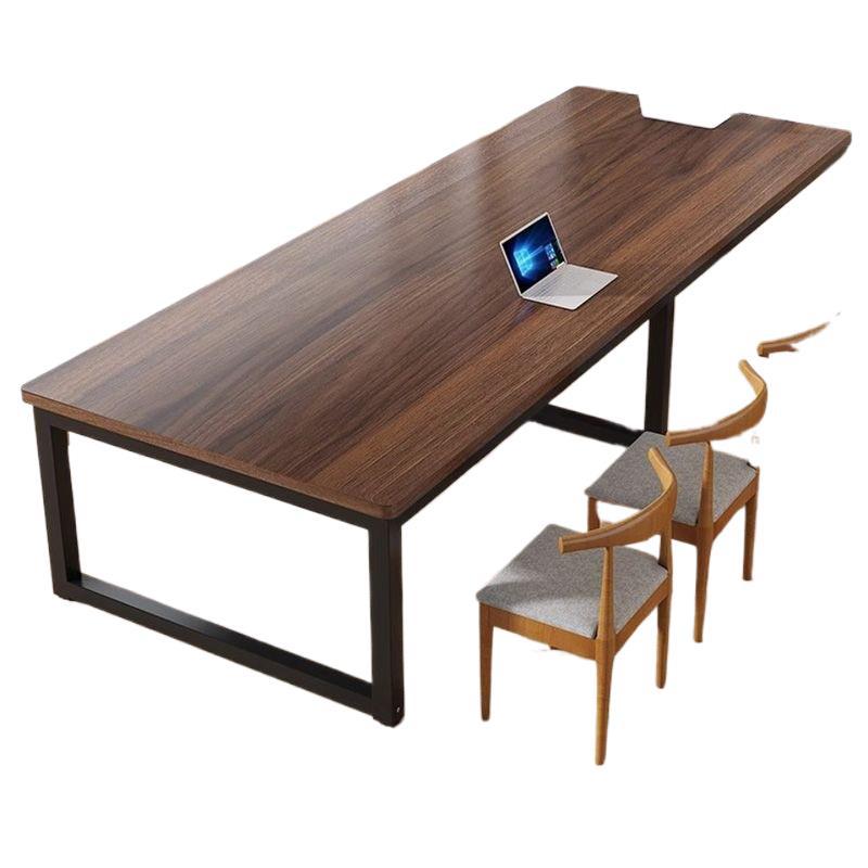 Solid wood conference table school library reading desk business negotiation long table training office desk