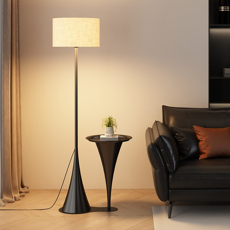 Nordic Italy vertical floor lamp high-end sense storage simple atmosphere office study bedroom bedside lamp