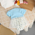 Baby girl clothes, summer outfits, onesies, summer rompers, adorable princess cardigans for one-year-olds, short-sleeved summer bodysuits