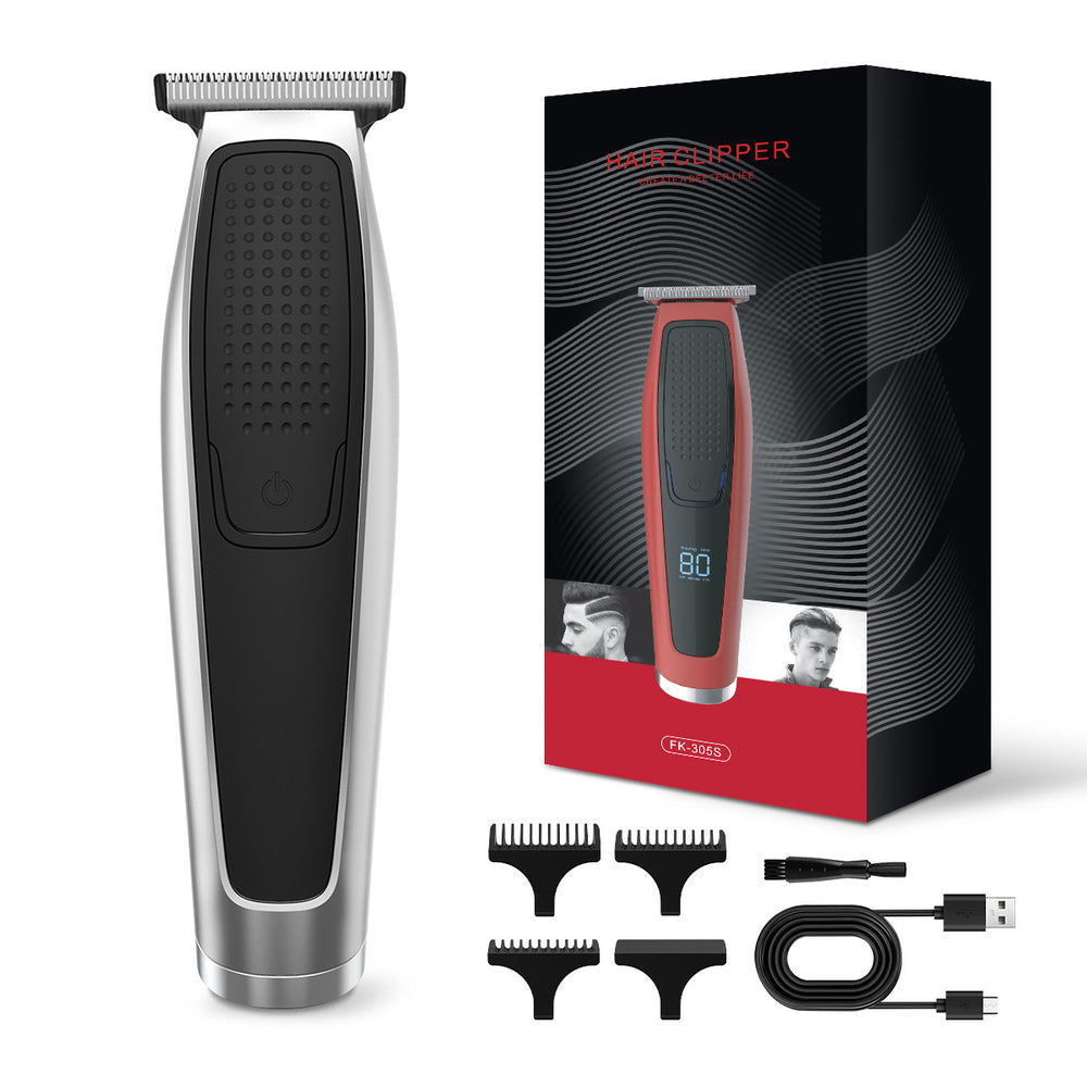 men's electric hair clipper, professional hairdressing trimmer, salon-grade hair cutting machine, barber shop electric clipper