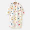 Newborn baby rompers - lightweight spring/summer long-sleeve sleep suits & crawling outfits