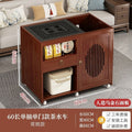 Movable tea table for home small tea table water kettle all-in-one tea cabinet tea cart kung fu tea set suit new chinoiserie coffee table