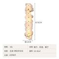 accessible luxury designer marble wall lamp bedside postmodern casual bedroom living room background atmosphere lamp