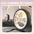 Baby stroller - reclining, ultra-lightweight, portable, foldable, easy-to-assemble, four-wheel, newborn & infant, two-way pushchair
