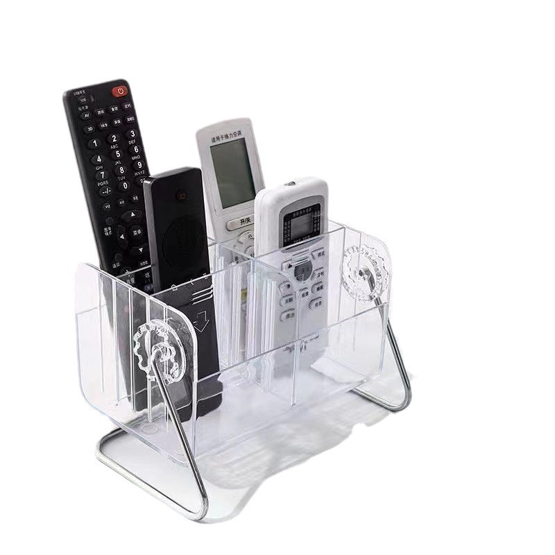Coffee table remote control storage box table glasses mobile phone case sundries storage rack bedroom vertical high appearance large capacity
