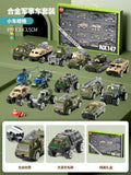 Durable toy car set for boys (ages 1-6) - alloy pull-back inertia cars - perfect children's day gift