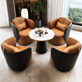 One table, 60cm, with four chairs (please specify color preferences in the order notes)