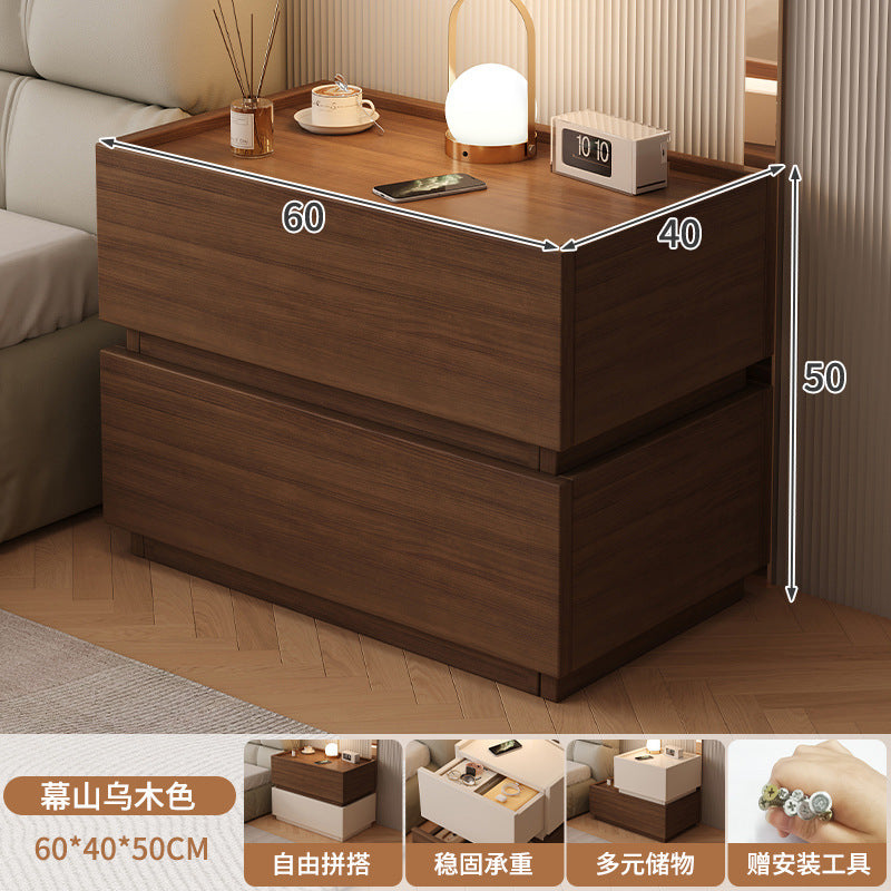 Bedside table for home italian normcore storage storage free combination cabinet popular sofa side table bedroom bedside table