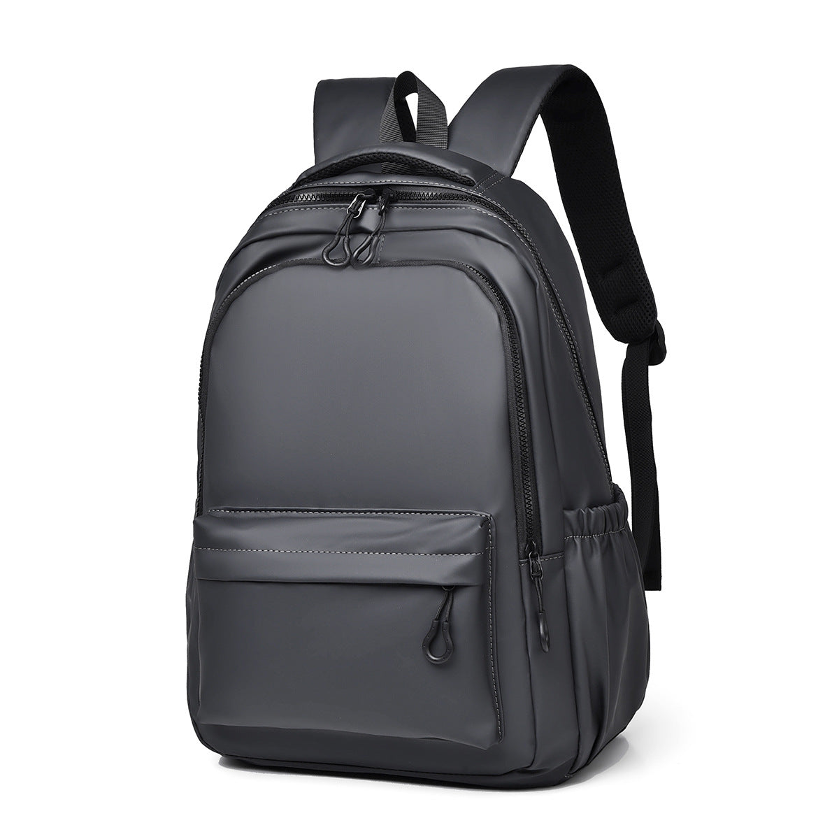 Processing custom casual backpack men's simple 15.6-inch computer backpack anti-splashing large-capacity student backpack