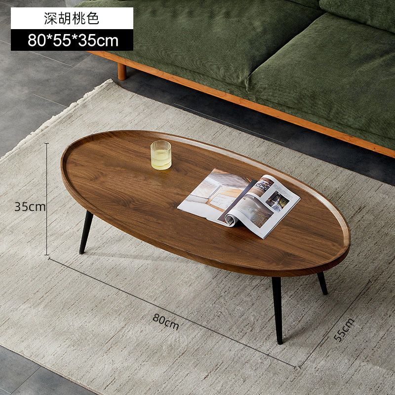 Foldable tea table coffee table minimalist modern nordic home living room round sofa side table small apartment portable table