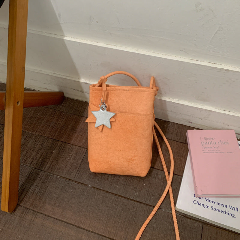 2026 spring/summer new arrival: minimalist & versatile crossbody bag - women's ins style star charm phone bag & coin purse