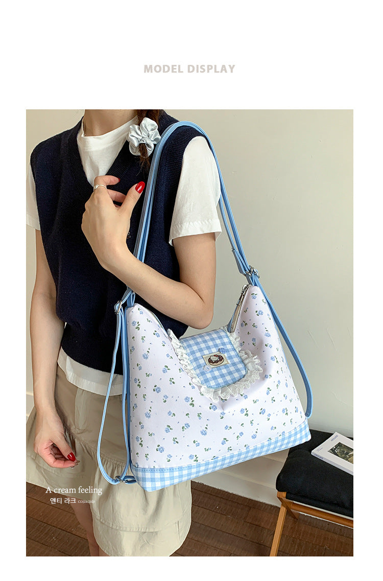 Cross-border fashion summer new versatile bag women's backpack student shoulder bag messenger bag shoulder bag commuter