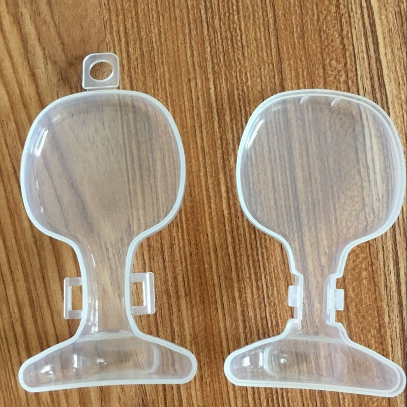 Baby three-dimensional toothpaste storage box Fruit toothpaste box pp dust box Plastic box Factory direct sales