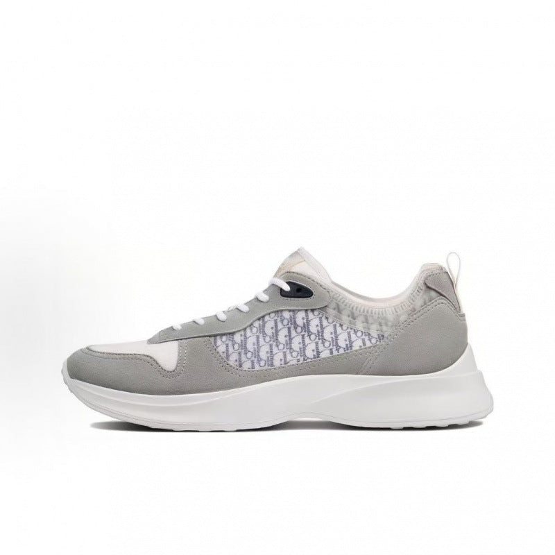 putian pure original new arrival tweed style 24crunning shoescouple leather mesh breathable casual sneakers