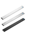 Stainless steel magnetic knife holder - no drilling required, magnetic knife rack, multifunctional kitchen wall mount, minimalist style