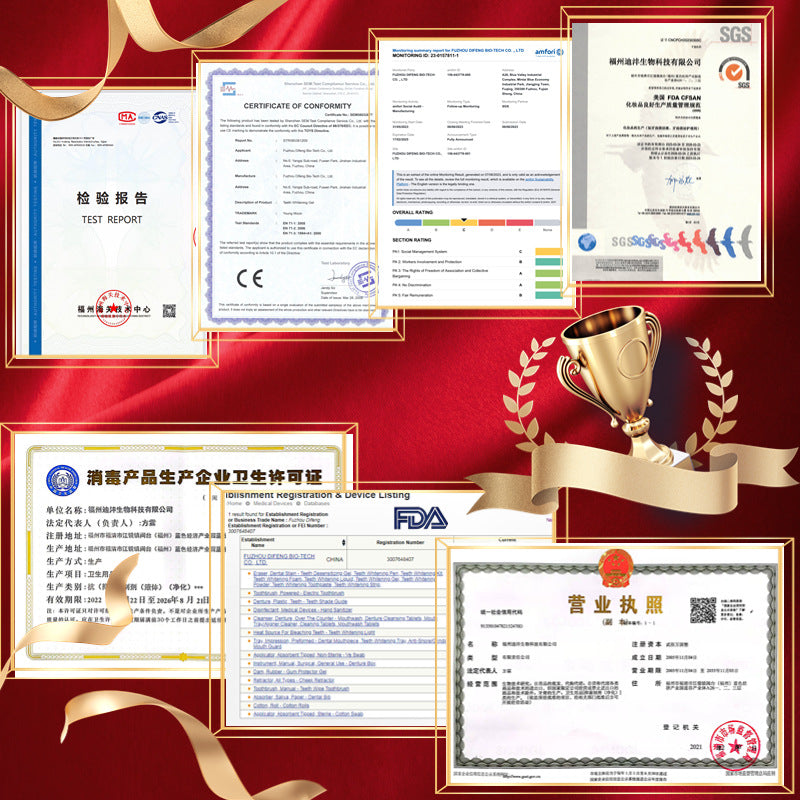 [Strict selection] Tooth storage box, retainer storage box, ultra-transparent pp plastic box, denture box, braces, storage box