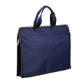 Oxford cloth document bag zipper file folder envelope business briefcase with printed logo - large capacity for meetings