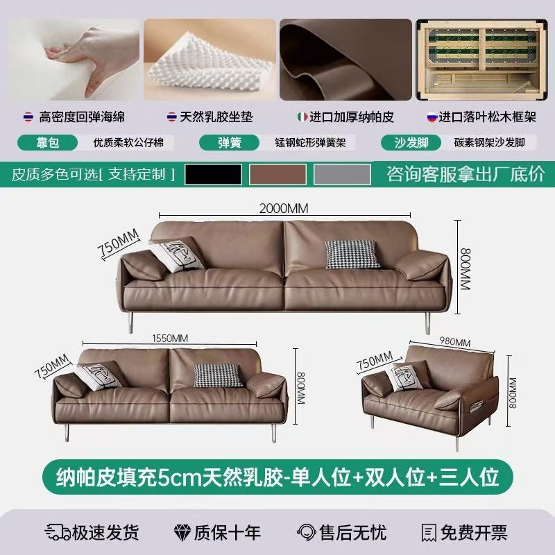 Office sofa casual business reception room reception area casual office sofa coffee table combination three seats