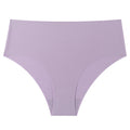 mid-waist plus size women's briefs seamless ice silk pants breathable quick-drying nylon underwear for women