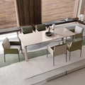 Accessible luxury italian normcore dining chair casual living room single casual chair designer hotel model room back chair