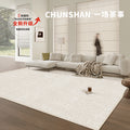 Minimalist living room rug, bedroom bedside mat, large area floor covering, full coverage sofa and coffee table pad, light luxury high-end floor mat
